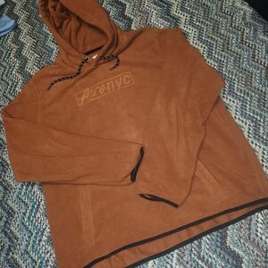Aeropostale Brown Fleece Hoodie